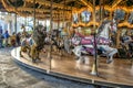 La Ronde Amusement park carousel Royalty Free Stock Photo