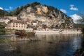 La Roque Gageac , french village in valley of Dordogne