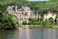 La Roque Gageac is one of France's most beautiful villages Royalty Free Stock Photo
