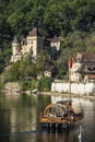 La Roque Gageac, one of the most beautiful villages of France, Dordogne region Royalty Free Stock Photo