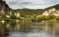 La Roque-Gageac and river Dordogne