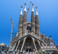 La Sagrada Famila Church Barcelona Spain