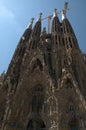 La Sagrada Familia, Barcelona, Spain. Europe