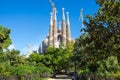 La Sagrada Familia Royalty Free Stock Photo