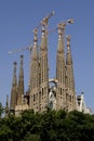 La Sagrada Familia church in Barc