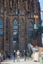 La Sagrada Familia construction works