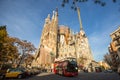 La Sagrada Familia - the impressive cathedral designed by Gaudi, which is being build since Mar 19, 1882 and is not finished yet.