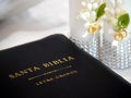 Holy bible used in Christian wedding