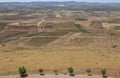 La Serena district from Magacela Castle, Spain Royalty Free Stock Photo