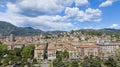 La Spezia city skyline, aerial view on a beautiful day Royalty Free Stock Photo