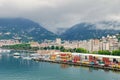 La Spezia port and Morin Royalty Free Stock Photo