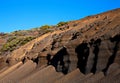 La Tarta, The Cake, Island Tenerife, Canary Islands, Spain, Europe Royalty Free Stock Photo