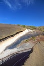 La Tarta, sediment layers.