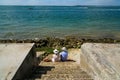 La Teste-de-Buch - 08/25/2020: looking at the sea