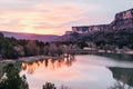 La Toba reservoir in Cuenca Castilla La Mancha Spain Royalty Free Stock Photo