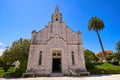 La toja island Toxa Chapel made of sea shells