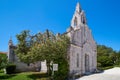 La toja island Toxa Chapel made of sea shells