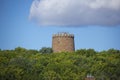 Tower in Jean Drapeau Park, Montreal Royalty Free Stock Photo