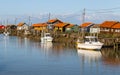 La Tremblade village, Oyster farming harbour in France