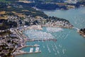 Aerial view of the port of TrinitÃÂ©-sur-Mer