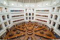 The La Trobe Reading Room of state library of victoria Royalty Free Stock Photo