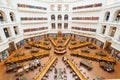 The La Trobe Reading Room of state library of victoria Royalty Free Stock Photo