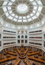 The La Trobe Reading Room of state library of victoria Royalty Free Stock Photo