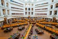 The La Trobe Reading Room of state library of victoria Royalty Free Stock Photo