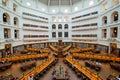 The La Trobe Reading Room of state library of victoria Royalty Free Stock Photo