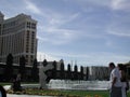 La Vegas, Nevada, Caesars Palace on Las Vegas strip headless angel staue