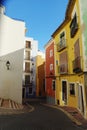 La Vila Joiosa town in Costa Blanca, Spain