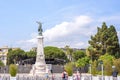 La ville de Nice monument shooted at daylight Royalty Free Stock Photo