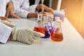 Lab Chemistry Laboratory Science Students Royalty Free Stock Photo