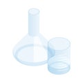 Lab Flask Glass Composition