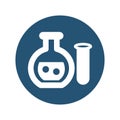 lab glassware Vector icon which can easily modify or edit Royalty Free Stock Photo