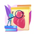 Lab-grown organs abstract concept vector illustration. Royalty Free Stock Photo