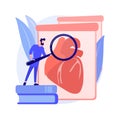 Lab-grown organs abstract concept vector illustration. Royalty Free Stock Photo
