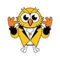 Lab Owl Royalty Free Stock Photo