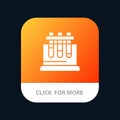 Lab, Test, Chemistry, Science Mobile App Icon Design