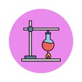 Lab test Isolated Vector icon that can be easily modified or edited Royalty Free Stock Photo