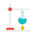 Lab test Isolated Vector icon that can be easily modified or edited Royalty Free Stock Photo