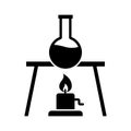 Lab test isolated Vector icon that can be easily modified or edited Royalty Free Stock Photo