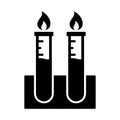 Lab test Isolated Vector icon that can be easily modified or edited Royalty Free Stock Photo