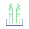 Lab test Isolated Vector icon that can be easily modified or edited Royalty Free Stock Photo