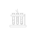 lab tests icon. Simple element illustration. lab tests symbol design template. Can be used for web and mobile Royalty Free Stock Photo