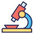 Lab tool, laboratory isolated Vector Icon which can easily modify or edit