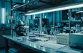 A Lab Filled With Laboratory Equipment Royalty Free Stock Photo