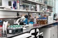 Lab workbench Royalty Free Stock Photo