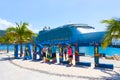 LABADEE, HAITI - MAY 01, 2018: Royal Caribbean cruise ship Oasis of the Seas docked at the private port of Labadee in