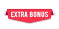 Vector Illustration Extra Bonus Label